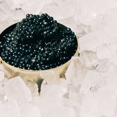 Kaviar vom sibirischen Stör - Delikatesse in den Geinberg5 Private Spa Villas | © Marco Riebler